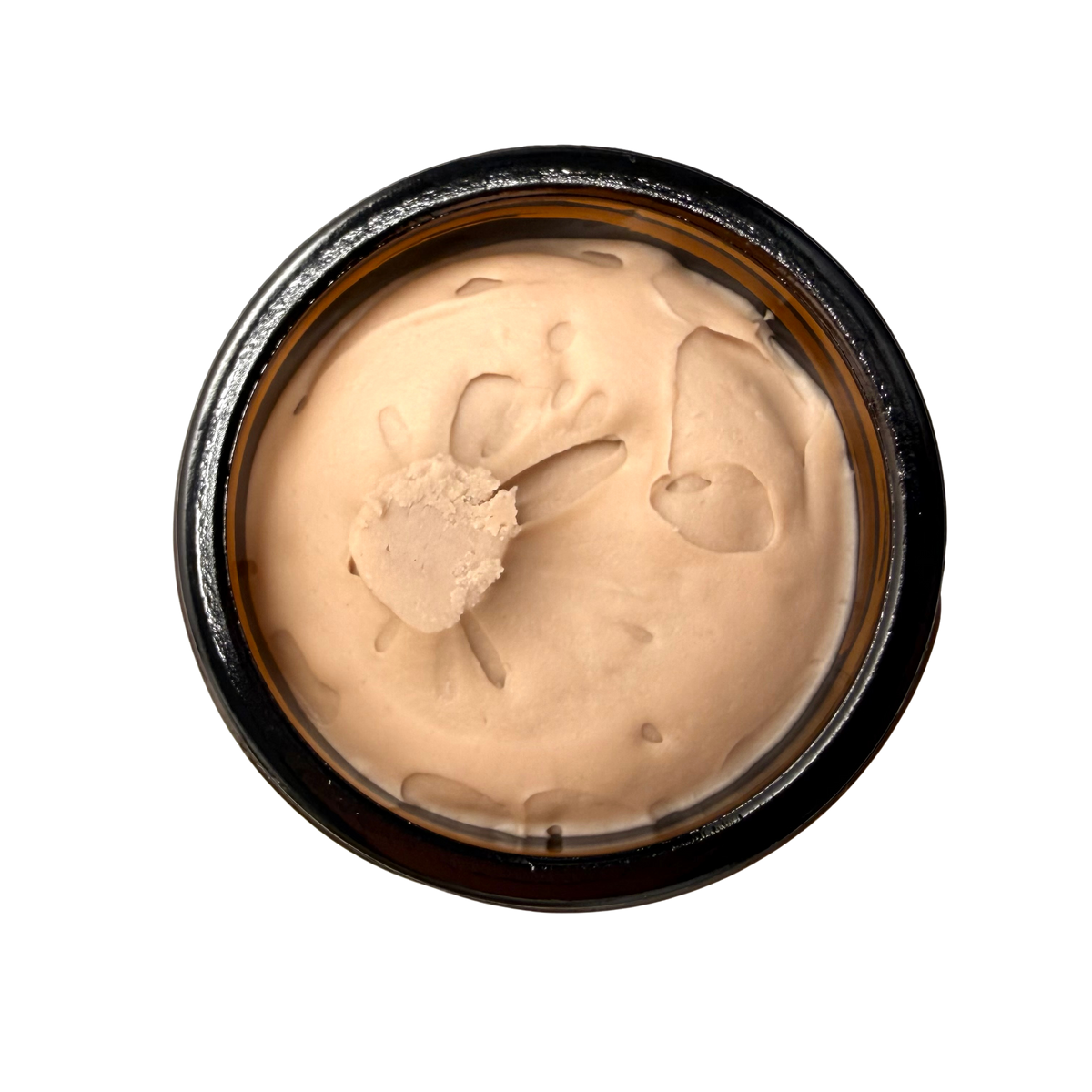 texture image of natural hair styling mud