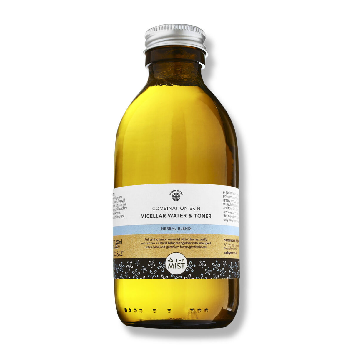 Witch hazel micellar toner for combination skin – Valley Mist