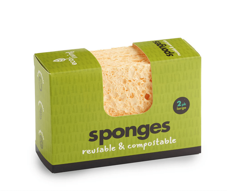Compostable Sponge - 2 Pack – Valley Mist Skincare & Wellness