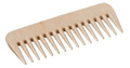 Wooden styling comb