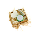 Natural spa gift set with lip balm, foot soak and massage bar – Valley Mist