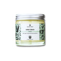Valley Mist Hand Cream Restore 60ml for dry hands in a glass jar on a white background