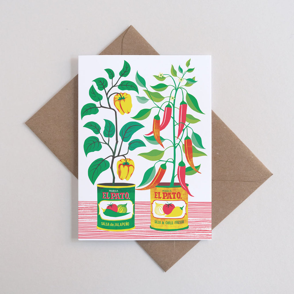 Chilly Peppers Card