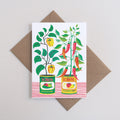 Chilly Peppers Card