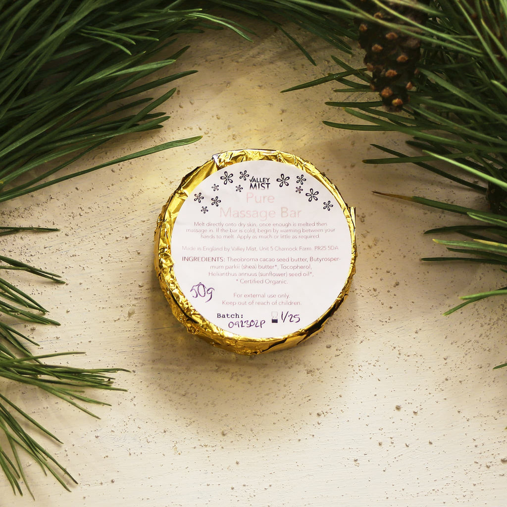 Unscented Organic Massage Bar