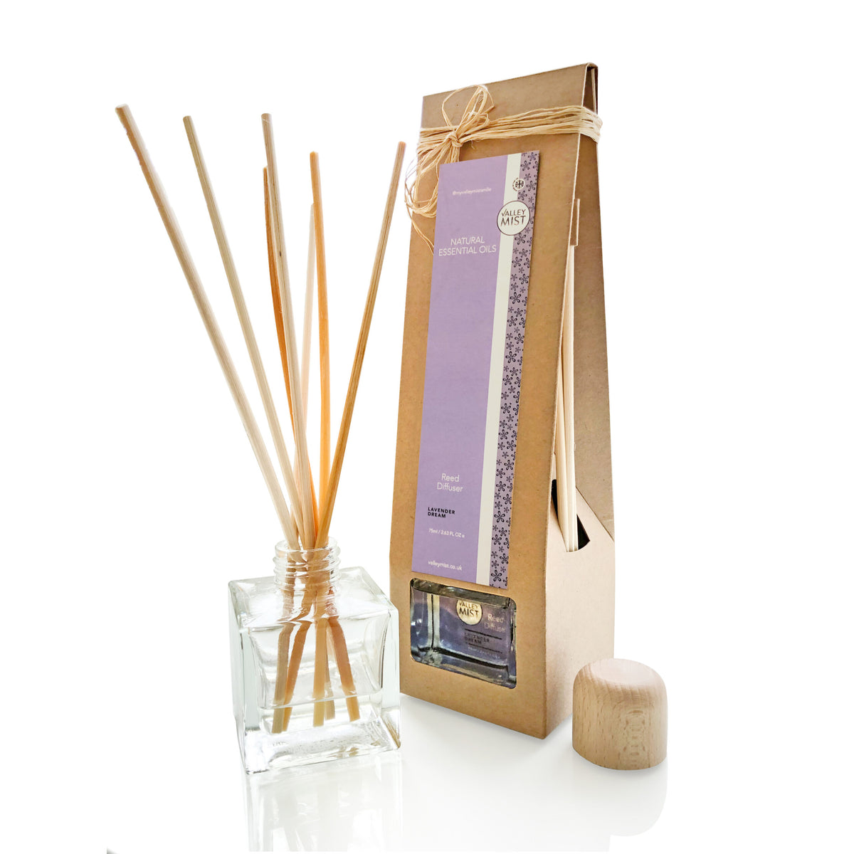 Oil Reed Diffuser Sample Photo Lavender Dream - Pure Essential Oil Reed Diffuser – Valley Mist ...