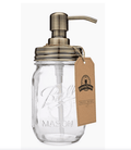 large soap pump bronze