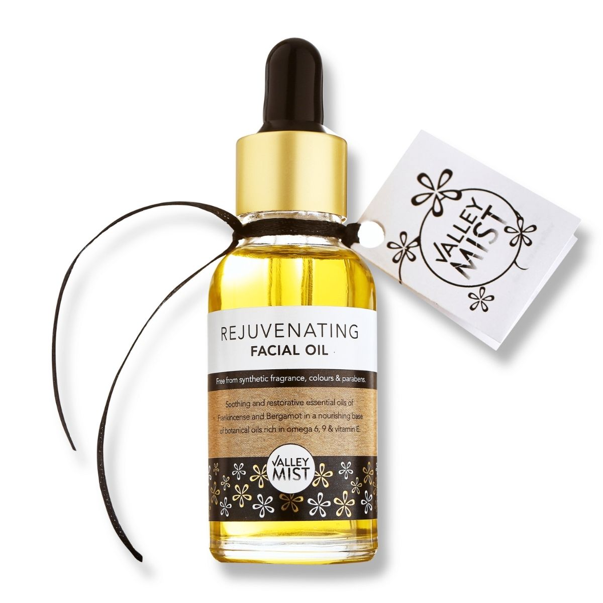 Frankincense and rose-hip natural and light facial oil – Valley Mist