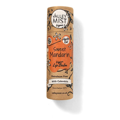 Citrus vegan lip balm with mandarin – Valley Mist