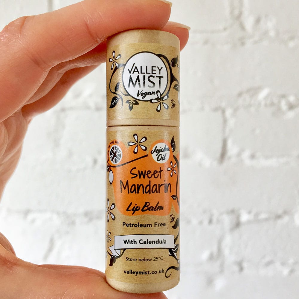 Sweet Mandarin Vegan Lip Balm 10g Zero Waste Packaging ...