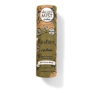 Original Valley Mist plastic free paper tube Restore lip balm