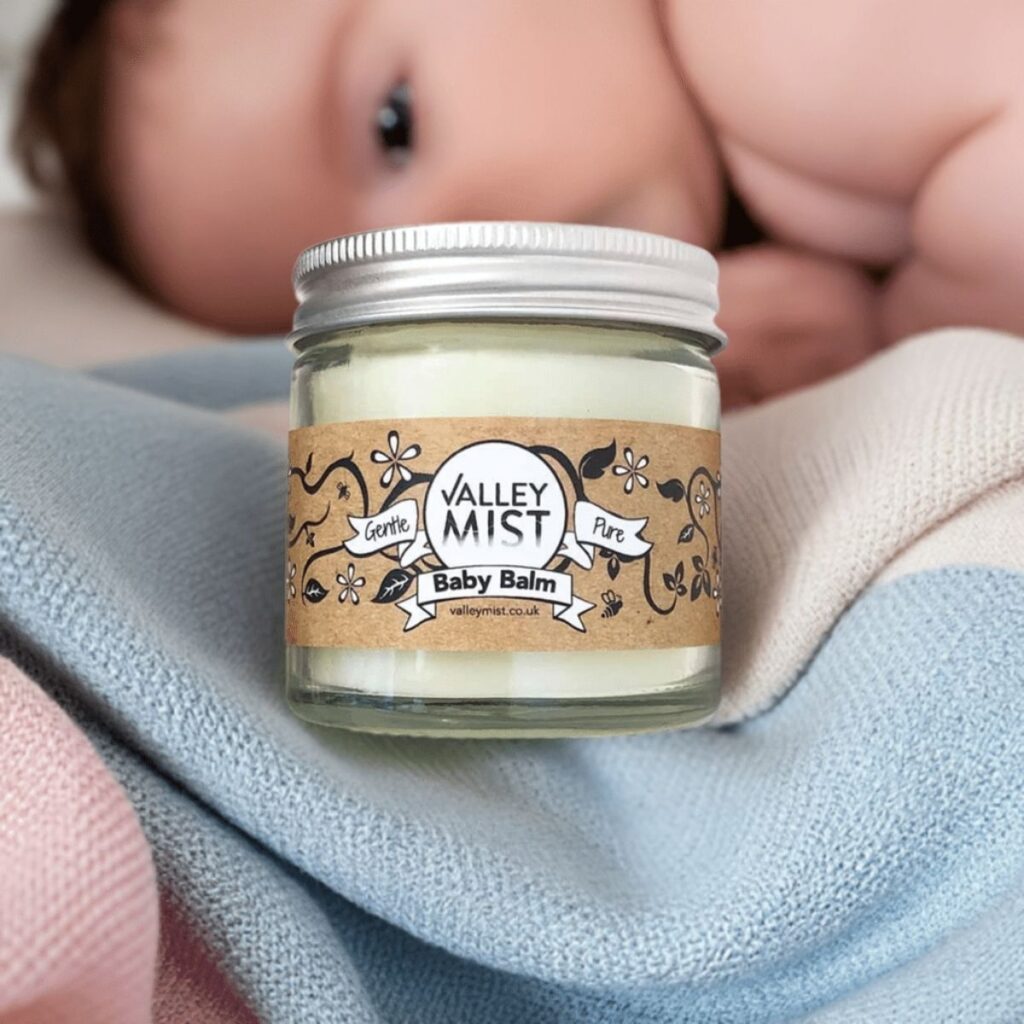 natural skin balm with calendula