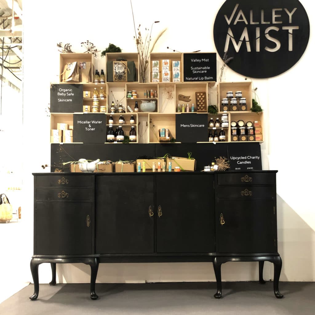 Valley Mist Skincare & Wellness Stand at Top Drawer