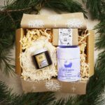 Lavender bath time treat Christmas gift box