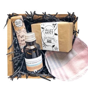 natural skincare gift box