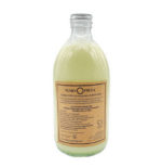 Jojoba Oil and Lemongrass Bubble Bath in glass bottle