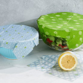 Reusable Vegan Food Wraps - used to cover bowls and store fruit