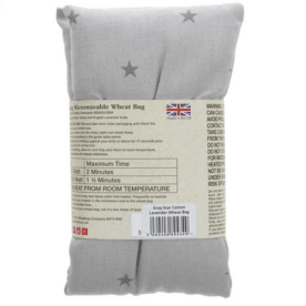 The Wheat Bag Company Wheat Bag Grey Star Lavender -02