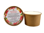 Contents Pink Grapefruit Rich Body Butter in plastic free kraft tub.