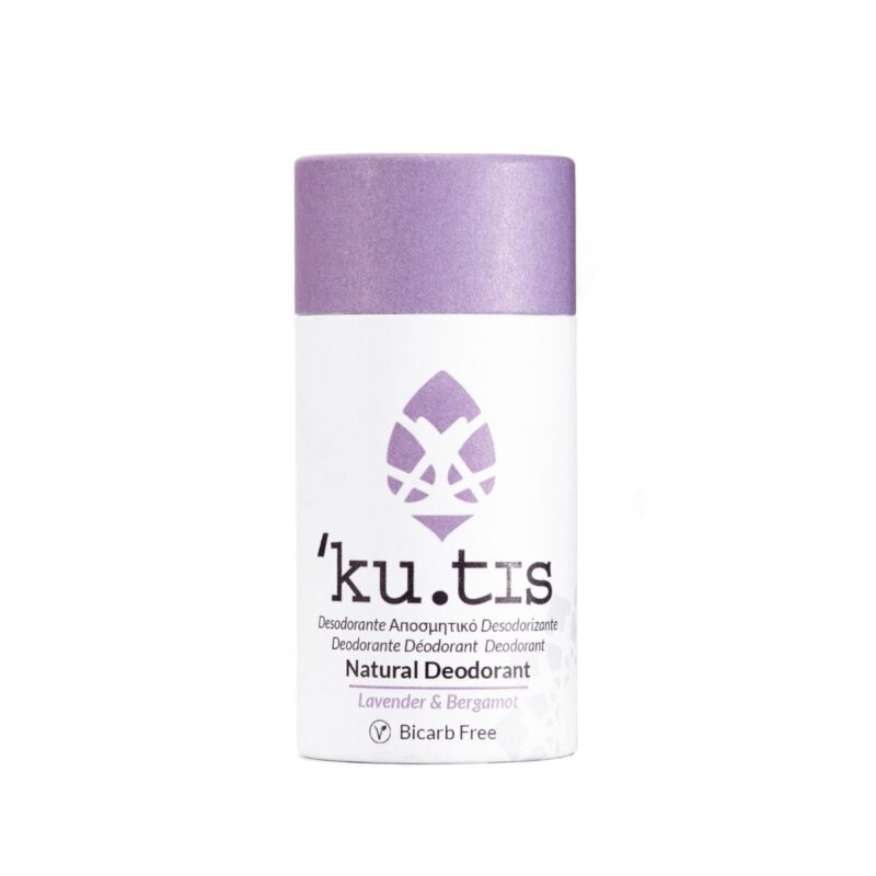 kutis lavender and bergamot bircarb free natural deodorant.