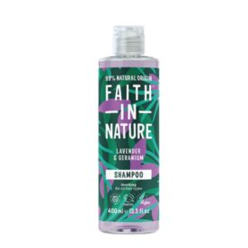 Faith In Nature lavender and geranium shampoo