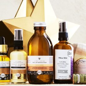 Natural and Organic Wellness Gift Box valley Mist contents