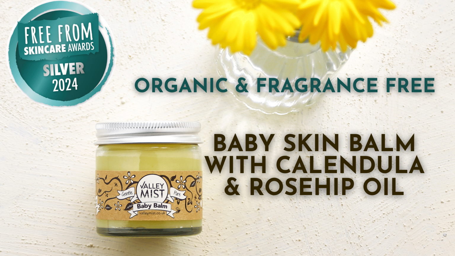 Baby Skin Balm With Calendula & Rosehip Oil banner3